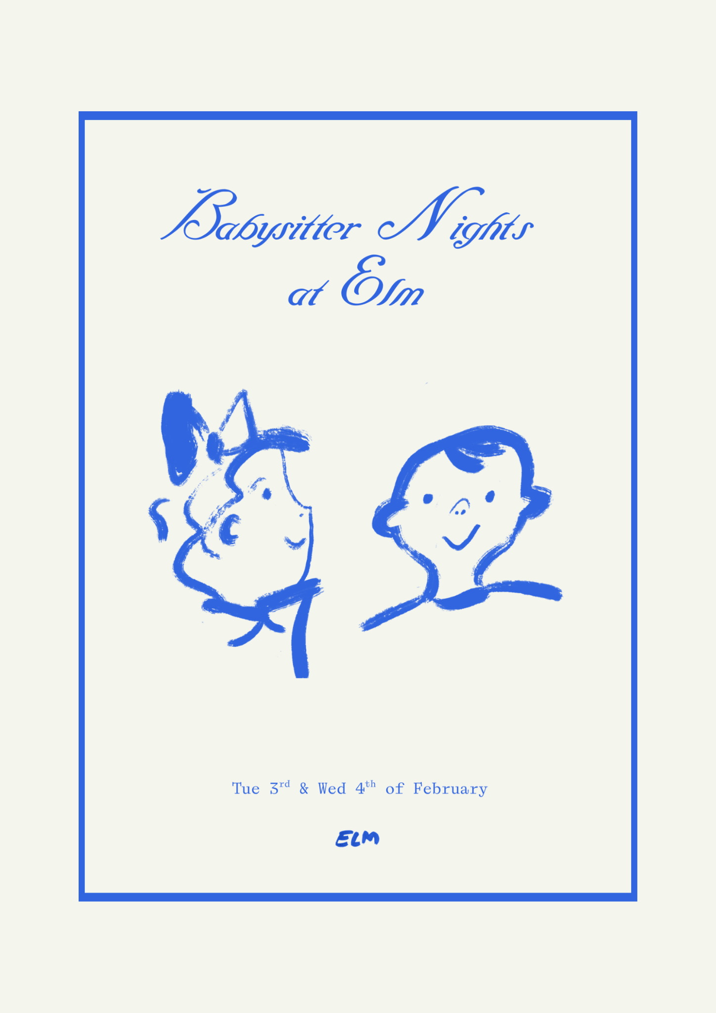 Babysitter Nights Elm poster